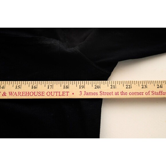 Natural Life Black Cotton Maxi Dress M collar button up - Picture 4 of 6